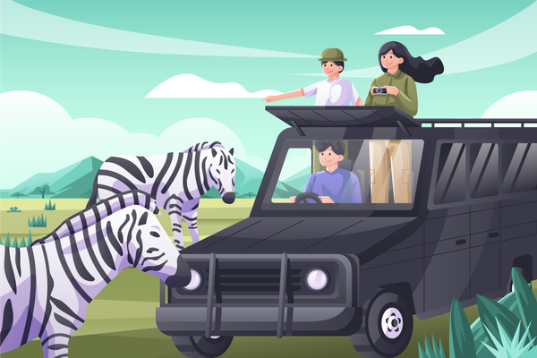 How we Book an African Safari with Points: A 2-Person Redemption Adventure