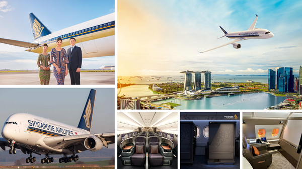 Multiplie Photos of Singapore Airlines Products