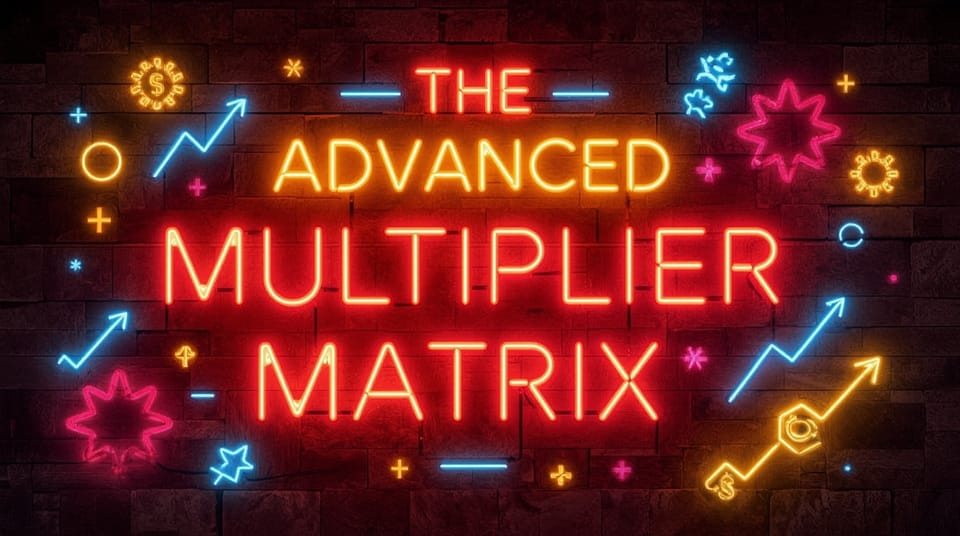 The Advanced Multiplier Matrix: How Any Business Can Push Return-on-Spend Into Double Digits
